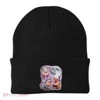 Moo Deng Three Moo Deng Moon Funny Hippo Beanie thumb 0