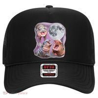 Moo Deng Three Moo Deng Moon Funny Hippo Hat thumb 0