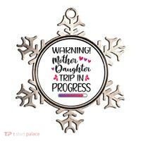 Mother Daughter Trip In Progress Vacation Family Travel Ornament thumb 0