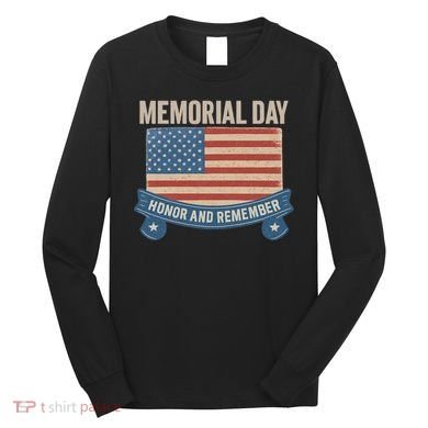 Memorial Day Tribute Long Sleeve Shirt