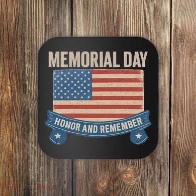 Memorial Day Tribute Coaster