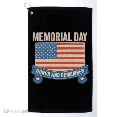 Memorial Day Tribute Golf Towel