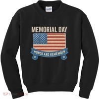Memorial Day Tribute Kids Sweatshirt thumb 0