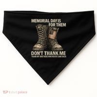 Memorial Day Tribute USA-Made Doggie Bandana thumb 0