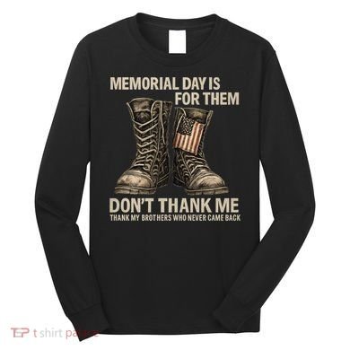 Memorial Day Tribute Long Sleeve Shirt