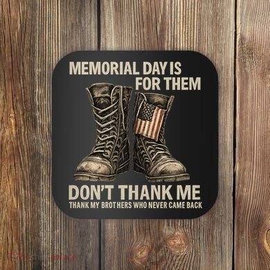 Memorial Day Tribute Coaster