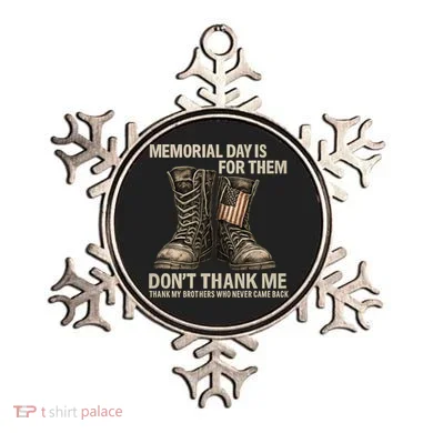 Memorial Day Tribute Ornament