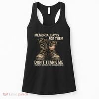 Memorial Day Tribute Women's Tank Top thumb 0