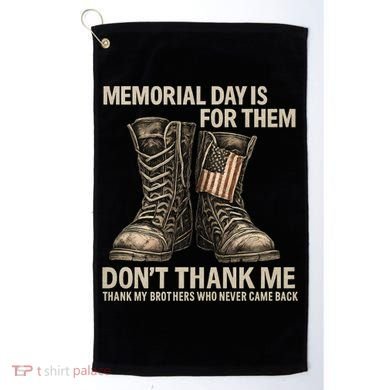 Memorial Day Tribute Golf Towel