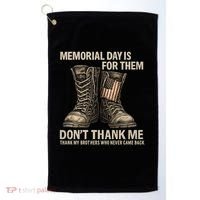 Memorial Day Tribute Golf Towel thumb 0