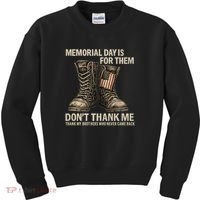 Memorial Day Tribute Kids Sweatshirt thumb 0