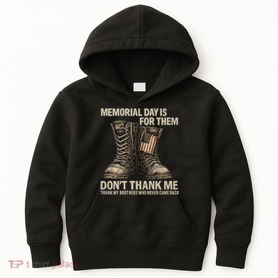 Memorial Day Tribute Kids Hoodie