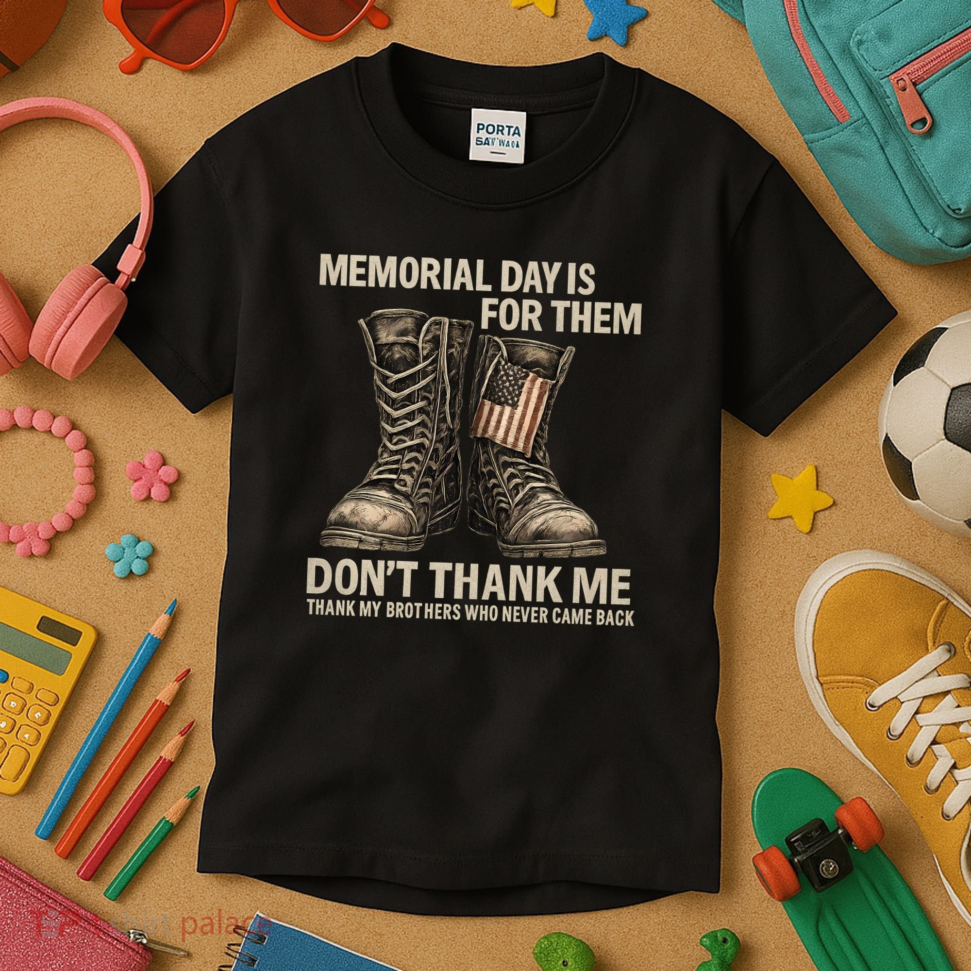 Memorial Day Tribute Kids T-Shirt