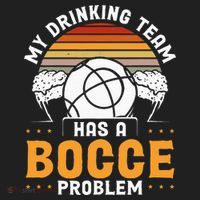 My Drinking Team Has A Bocce Problem Bocce Ball Tumbler thumb 3
