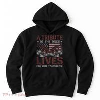 Memorial Day Tribute Graphic Hoodie thumb 0