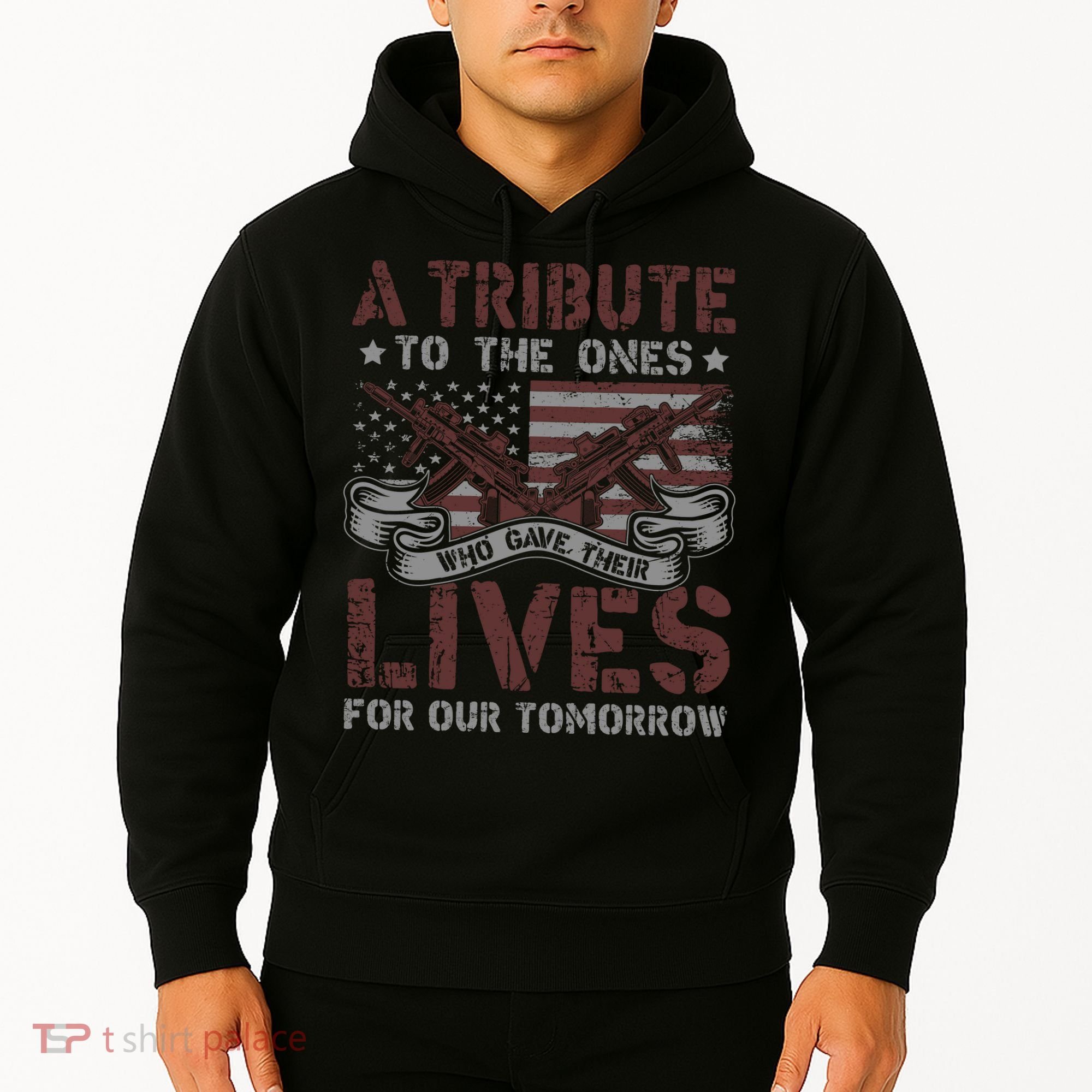 Memorial Day Tribute Graphic Hoodie