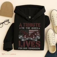 Memorial Day Tribute Graphic Hoodie thumb 4