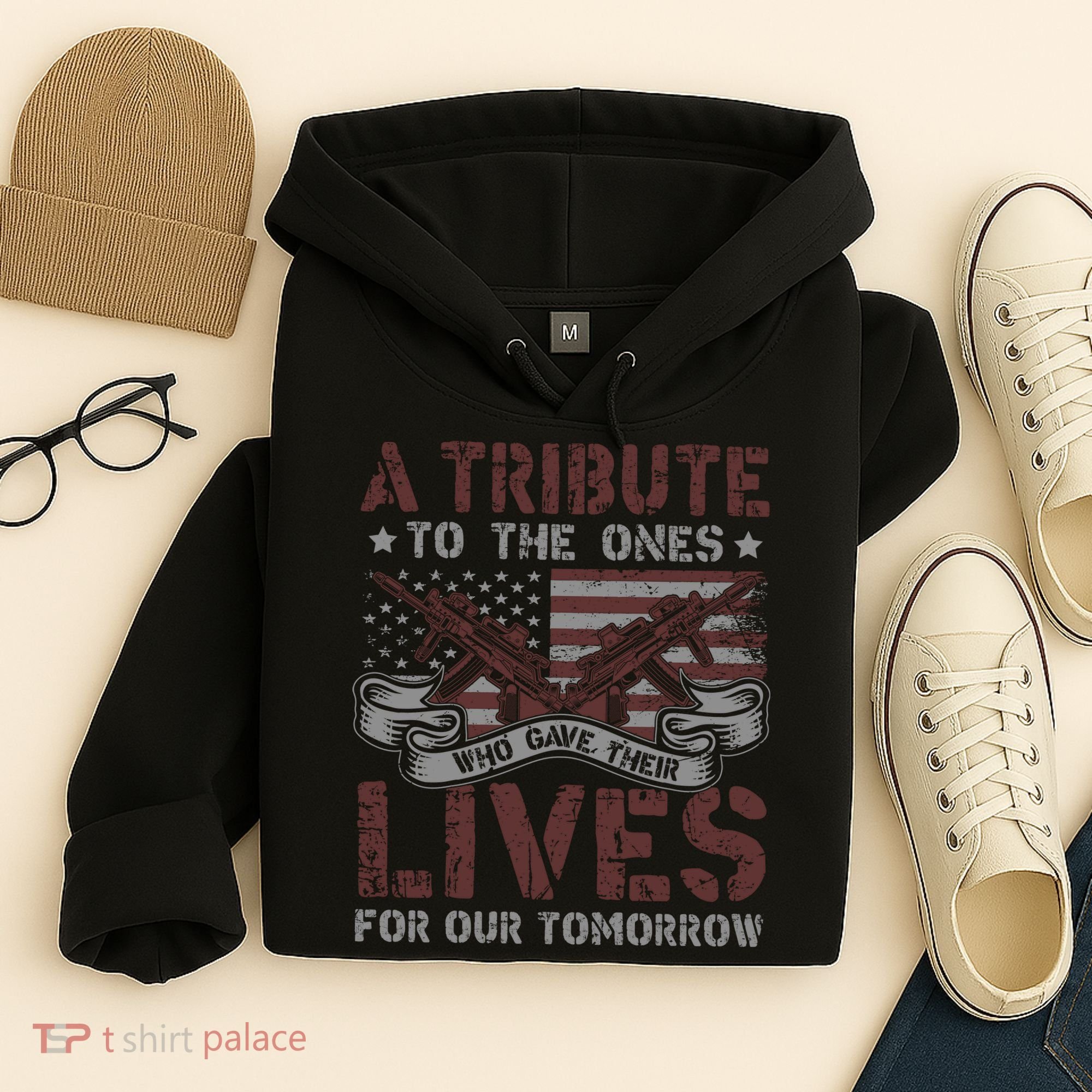 Memorial Day Tribute Graphic Hoodie