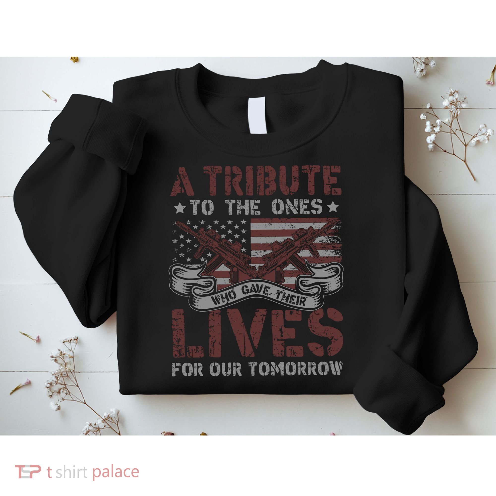 Memorial Day Tribute Graphic Sweatshirt