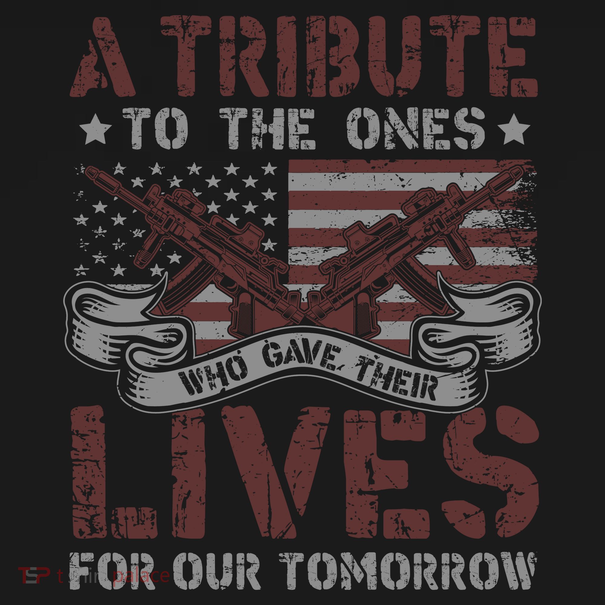 Memorial Day Tribute Graphic Backpack