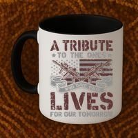 Memorial Day Tribute Graphic Coffee Mug thumb 2