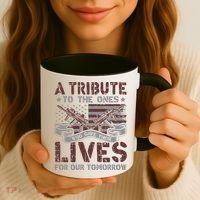 Memorial Day Tribute Graphic Coffee Mug thumb 3