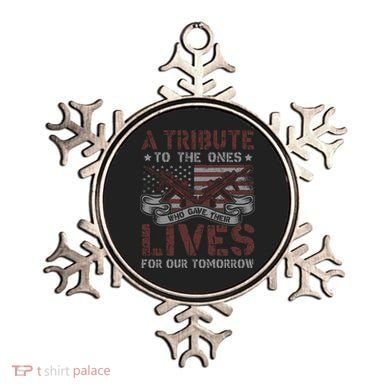 Memorial Day Tribute Graphic Ornament