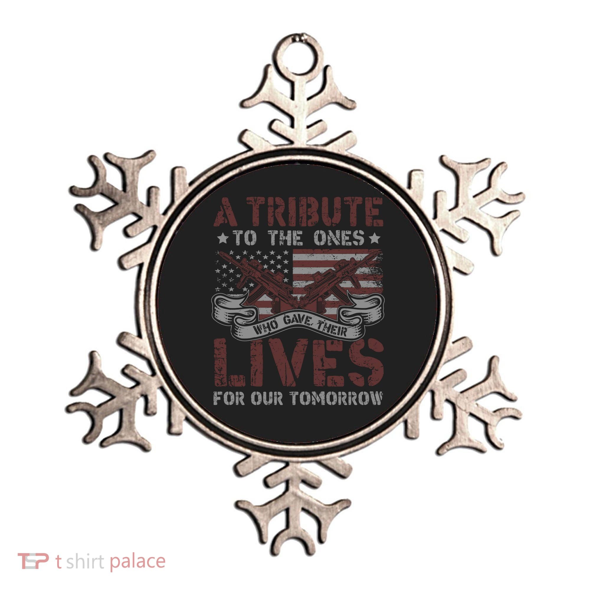 Memorial Day Tribute Graphic Ornament