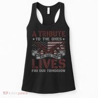 Memorial Day Tribute Graphic Women's Tank Top thumb 0