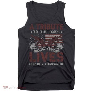 Memorial Day Tribute Graphic Tank Top