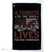 Memorial Day Tribute Graphic Golf Towel thumb 0