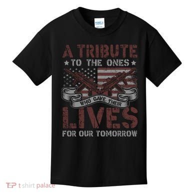 Memorial Day Tribute Graphic Kids T-Shirt