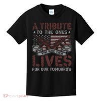 Memorial Day Tribute Graphic Kids T-Shirt thumb 0