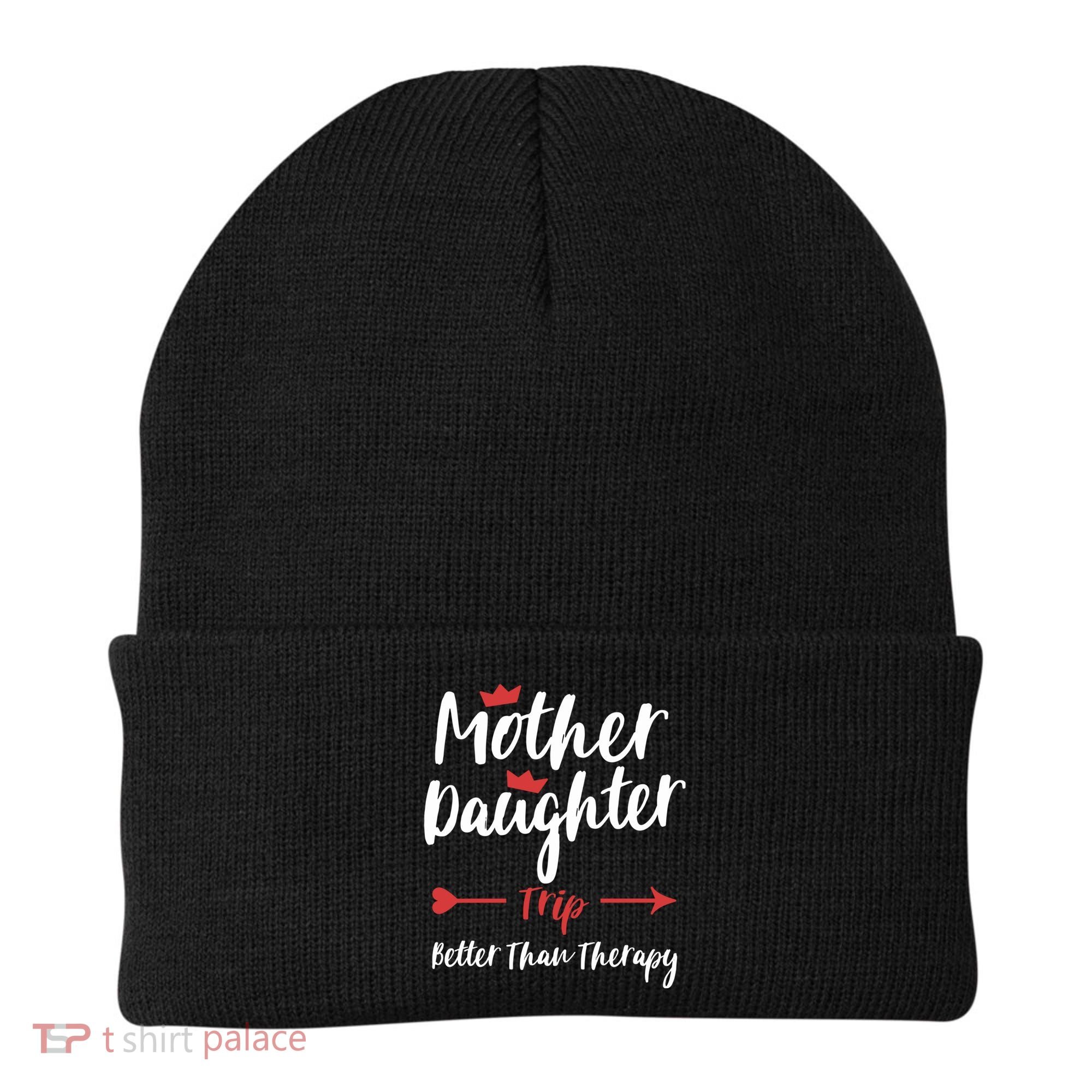 Mother Daughter Trip Weekend Vacation Mom Daughter Travel Gift Beanie