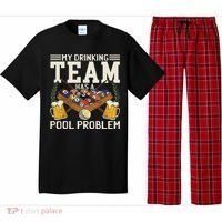 My Drinking Team Has A Pool Problem Billiard Players Themed Pajama Set thumb 0