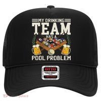 My Drinking Team Has A Pool Problem Billiard Players Themed Hat thumb 0