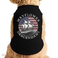 Mayflower Descendant Used Union Jack Doggie Tank thumb 0