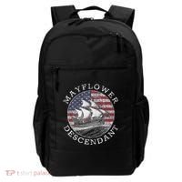Mayflower Descendant Used Union Jack Backpack thumb 0