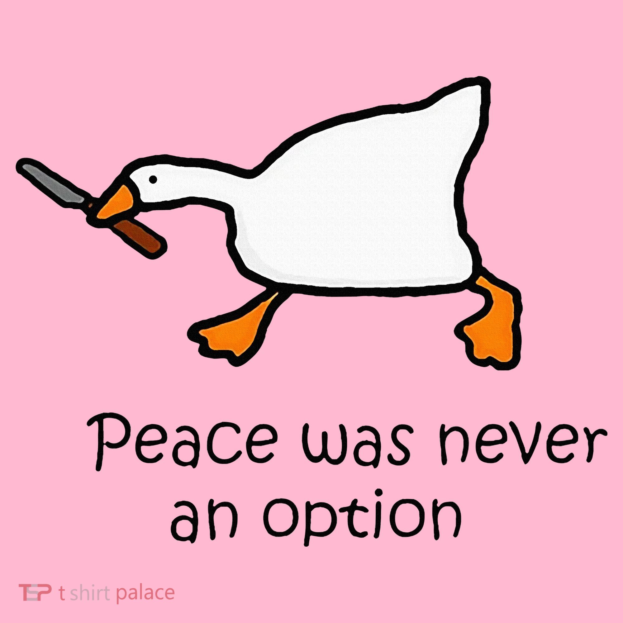 Murder Duck Untitled Duck Game Duck With Knife Meme Coaster