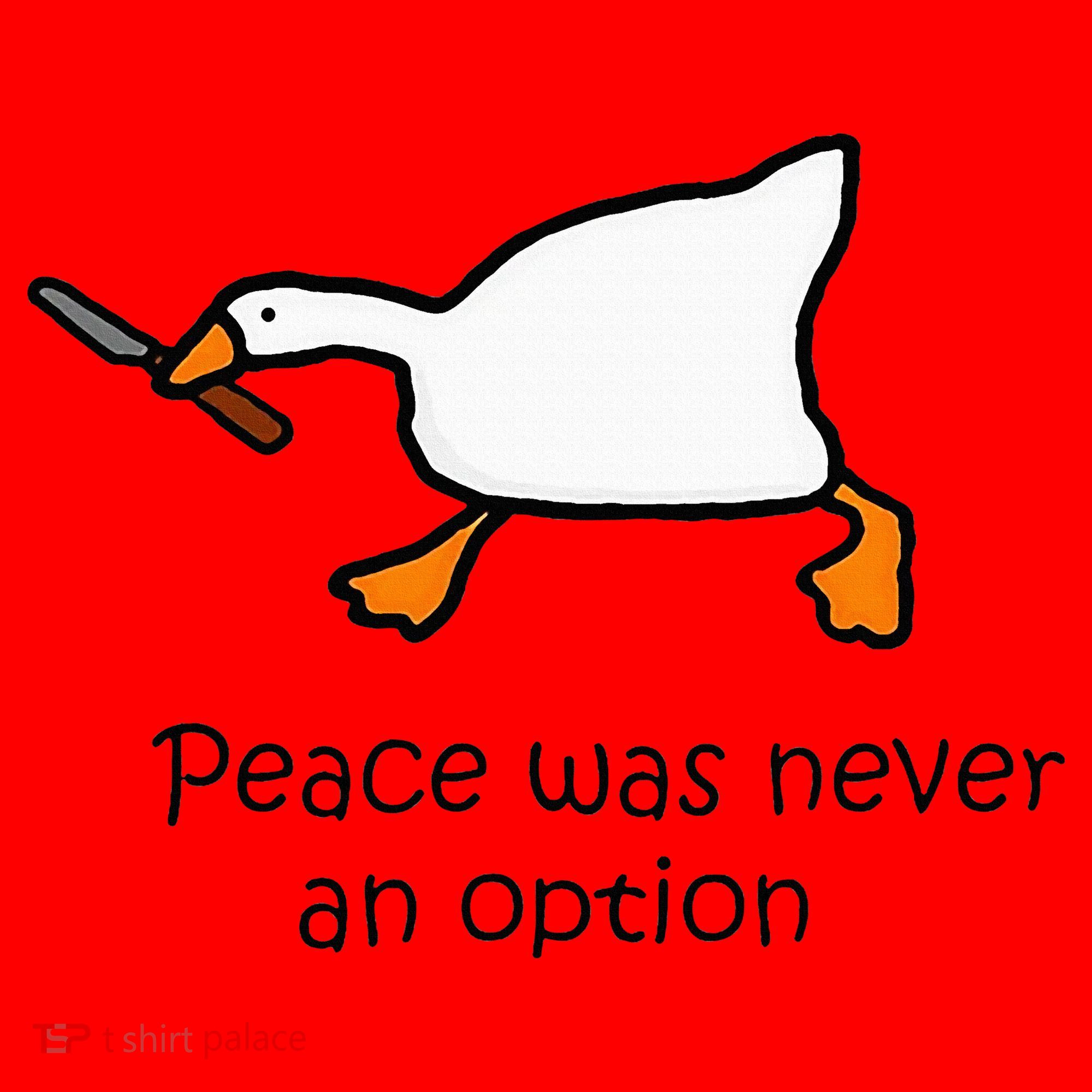 Murder Duck Untitled Duck Game Duck With Knife Meme Santa Hat
