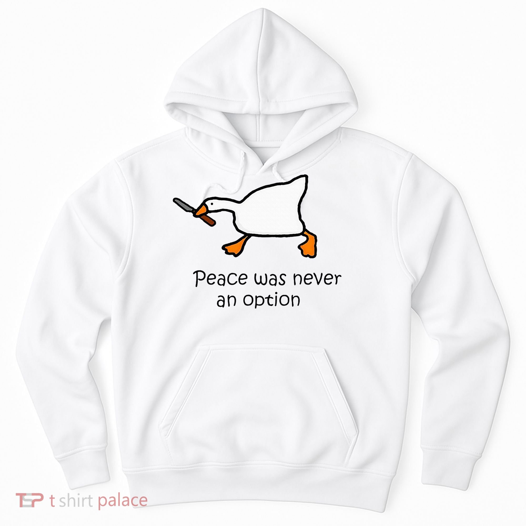 Murder Duck Untitled Duck Game Duck With Knife Meme Hoodie