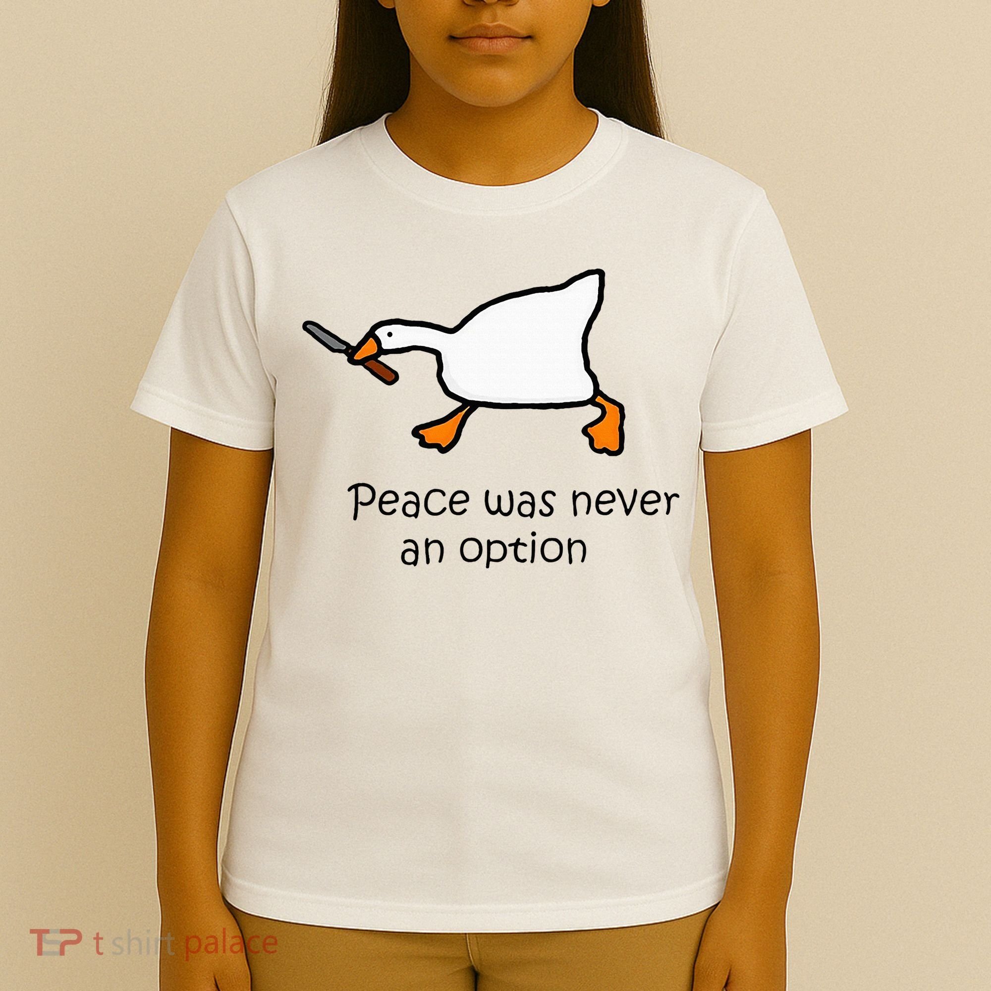 Murder Duck Untitled Duck Game Duck With Knife Meme T-Shirt