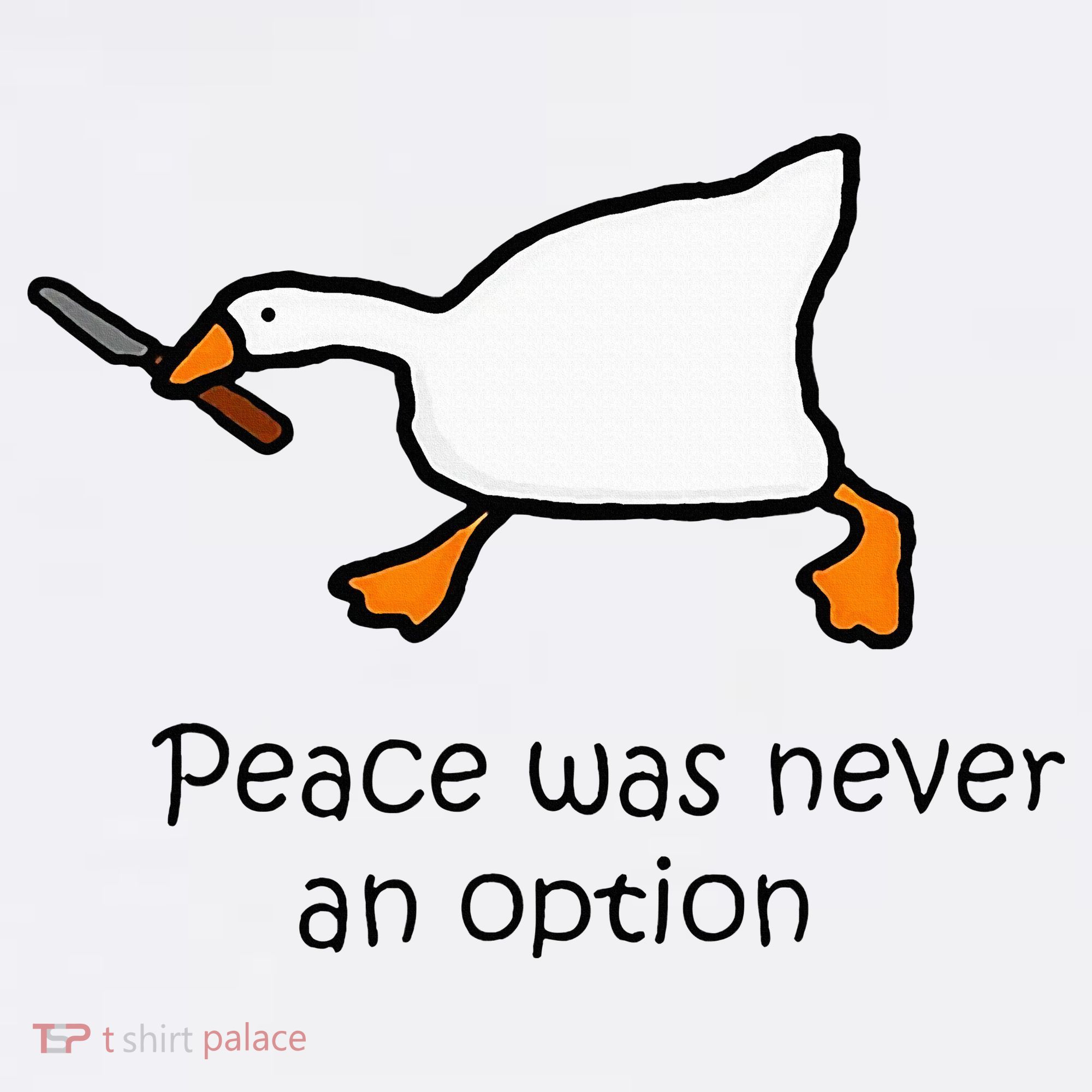 Murder Duck Untitled Duck Game Duck With Knife Meme Button