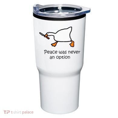 Murder Duck Untitled Duck Game Duck With Knife Meme Tumbler