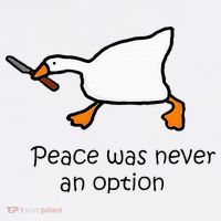Murder Duck Untitled Duck Game Duck With Knife Meme Women's Tank Top thumb 5