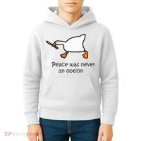 Murder Duck Untitled Duck Game Duck With Knife Meme Kids Hoodie thumb 4