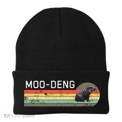 Moo Deng Vintage Beanie