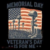 Memorial Day - Veteran's Day is for Me Women's Hoodie thumb 2