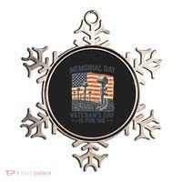 Memorial Day - Veteran's Day is for Me Ornament thumb 0