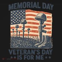 Memorial Day - Veteran's Day is for Me Women's Tank Top thumb 5